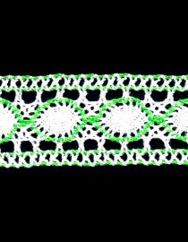TRENCILLA DE HILO 4.0CM YARDA #1003 VERDE CANA