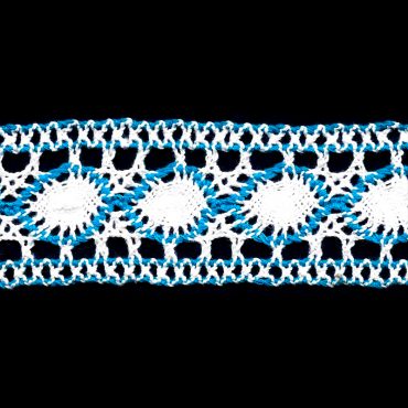 TRENCILLA DE HILO 4.0CM YARDA #1003 TURQUEZA