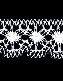 ENCAJE DE HILO 4.8CM YARDA #1004 NEGRO