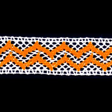 TRENCILLA DE HILO 3.0CM YARDA #1005 NARANJA