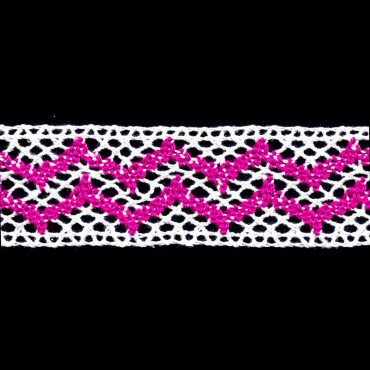 TRENCILLA DE HILO 3.0CM YARDA #1005 FUSHIA