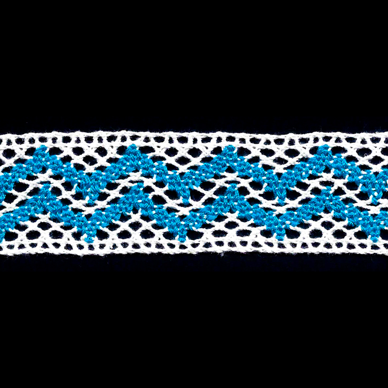 TRENCILLA DE HILO 3 TRENCILLA DE HILO 3.0CM YARDA #1005 TURQUEZA