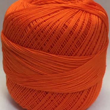 HILO CROCHET OMEGA #10 30g NARANJA C150
