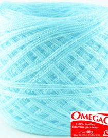 HILO OMEGACRYL 40g C12 TURQUEZA