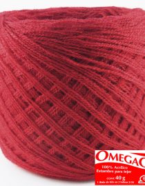 HILO OMEGACRYL 40g C45 ROJO