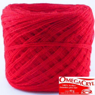 HILO OMEGACRYL 40g C44 ROJO
