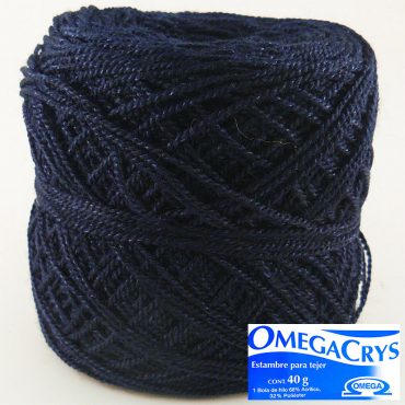 HILO OMEGACRYS 40g C215 AZUL MARINO