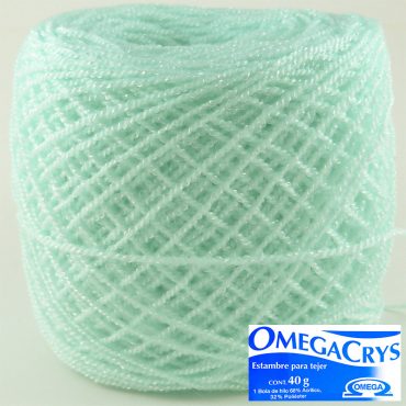 HILO OMEGACRYS 40g C221 VERDE MENTA