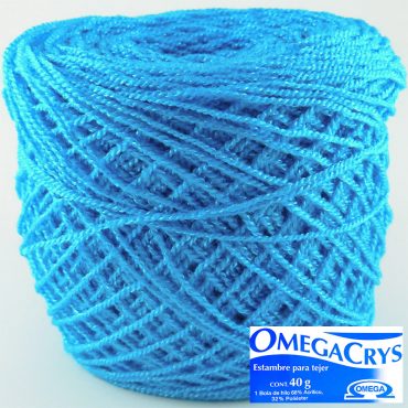 HILO OMEGACRYS 40g C216 TURQUEZA