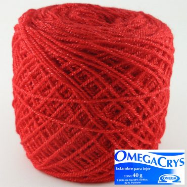 HILO OMEGACRYS 40g C240 ROJO
