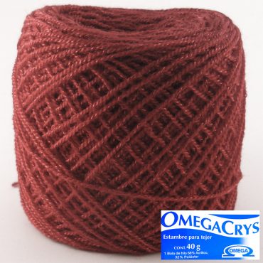 HILO OMEGACRYS 40g C241 ROJO VINO