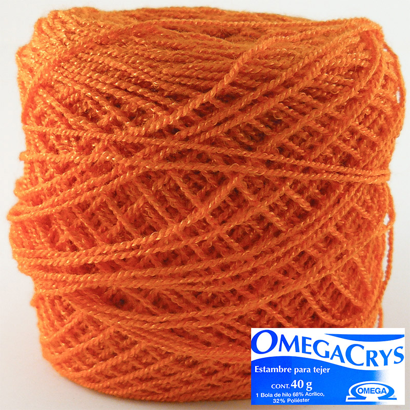 HILO OMEGACRYS 40g C284 NARANJA 1 HILO OMEGACRYS 40g C284 NARANJA