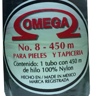HILO NYLON OMEGA #8 450m VERDE OLIVO C31