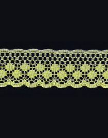 ENCAJE CHAVELA AMARILLO YARDA