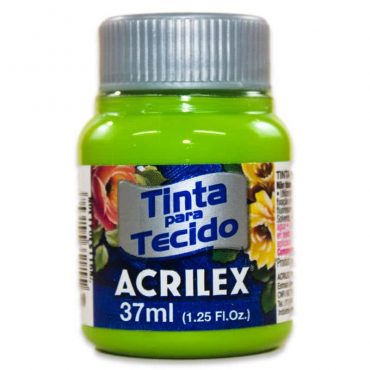 PINTURA ACRILEX MATE 37ML 510 VERDE HOJA