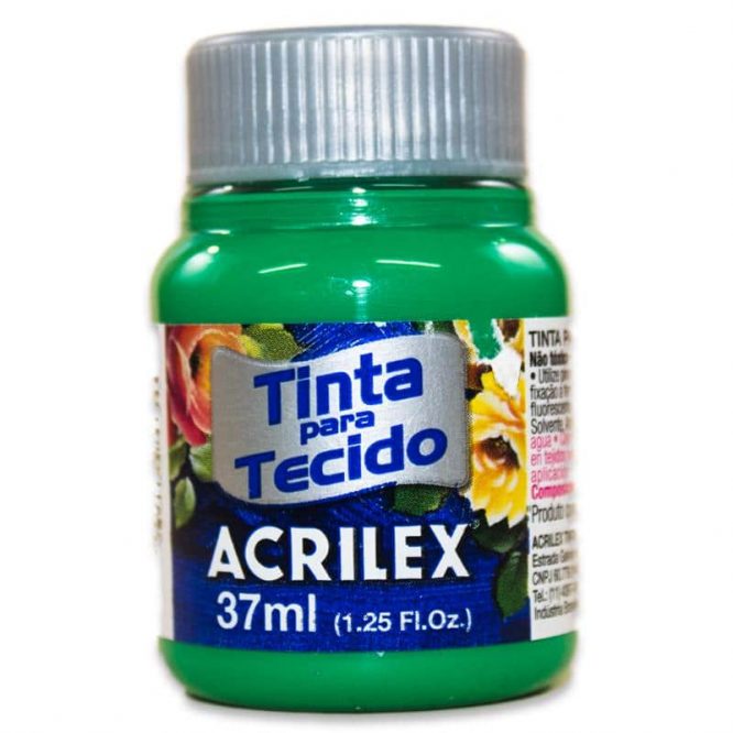 PINTURA ACRILEX MATE 37ML 512 VERDE VERONESE