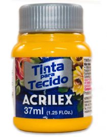 PINTURA ACRILEX MATE 37ML 505 AMARILLO ORO