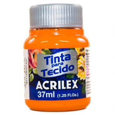 PINTURA ACRILEX MATE 37ML 517 NARANJA