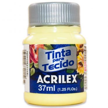 PINTURA ACRILEX MATE 37ML 808 AMARILLO BEBE