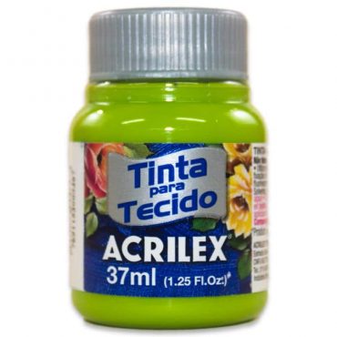 PINTURA ACRILEX MATE 37ML 802 VERDE MANZANA