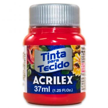 PINTURA ACRILEX MATE 37ML 984 ROJO NAVIDAD