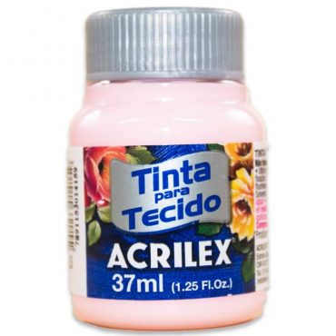 PINTURA ACRILEX MATE 37ML 813 ROSA BEBE