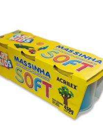 07303 MASA DE MODELAR SOFT C/3POTES PAQ