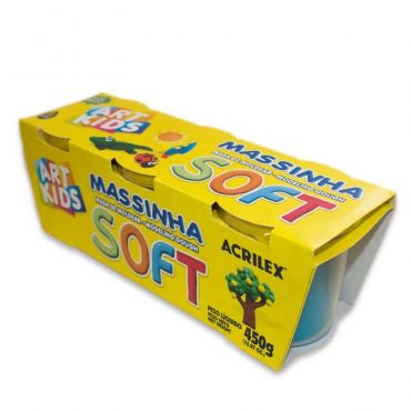 07303 MASA DE MODELAR SOFT C/3POTES PAQ