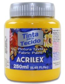 04125 PINTURA ACRILEX 250ML. AMARILLO ORO