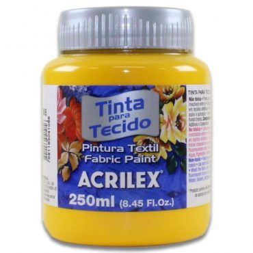 04125 PINTURA ACRILEX 250ML. AMARILLO ORO