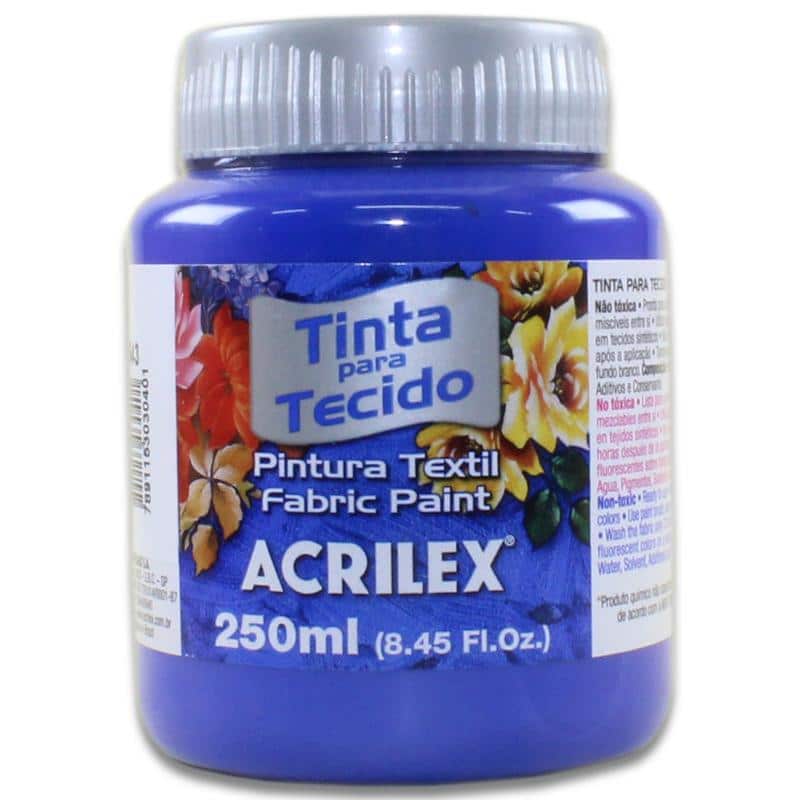 04125 PINTURA ACRILEX 250ML 04125 PINTURA ACRILEX 250ML. AZUL COBALTO
