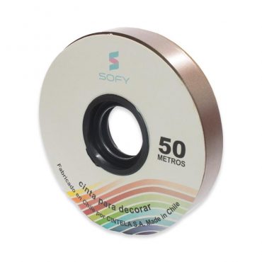 CINTA DE PAPEL SOFY 3/4 50MTS ROLLO CAFE