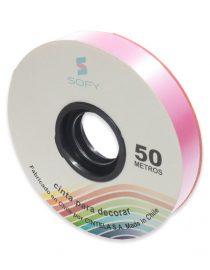 CINTA DE PAPEL SOFY 3/4 50MTS ROLLO FUCSIA