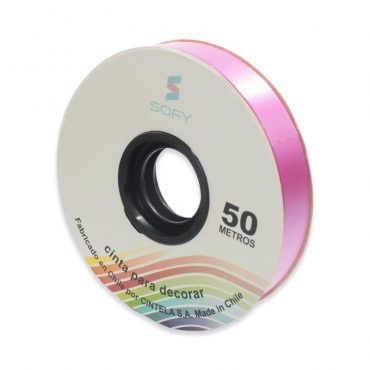 CINTA DE PAPEL SOFY 3/4 50MTS ROLLO MAGENTA