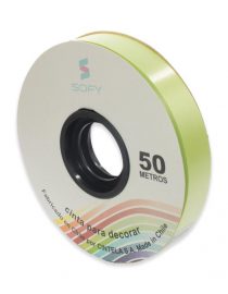 CINTA DE PAPEL SOFY 3/4 50MTS ROLLO VERDE FRUTA