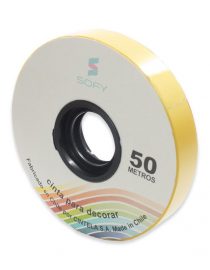 CINTA DE PAPEL SOFY 3/4 50MTS ROLLO ZAPALLO