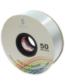 CINTA DE PAPEL SOFY 1-1/2 50MTS ROLLO CELESTE