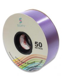 CINTA DE PAPEL SOFY 1-1/2 50MTS ROLLO MORADO