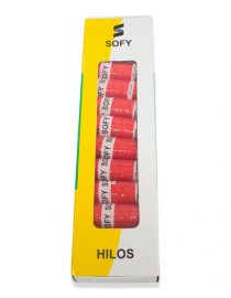 HILO DE COSER SOFY 100YDS ROJO