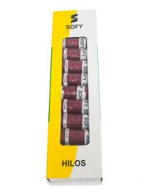 HILO DE COSER SOFY 100YDS ROJO VINO