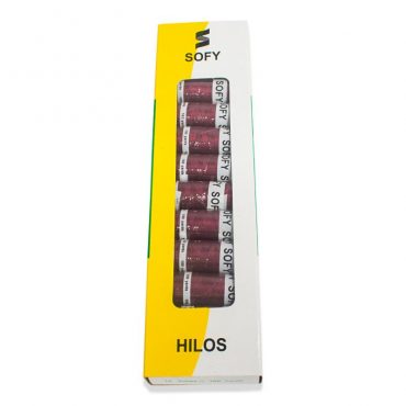 HILO DE COSER SOFY 100YDS ROJO VINO