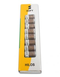 HILO DE COSER SOFY 100YDS CHOCOLATE