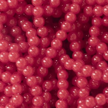 SW486 PERLAS 4MM 60" ROJO