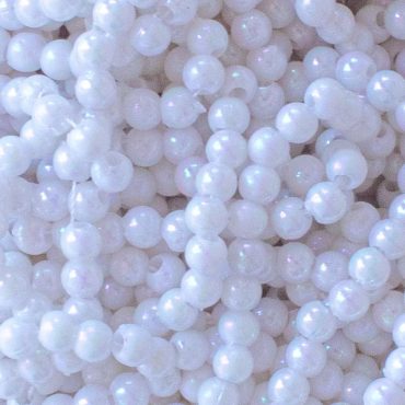 SW487 PERLAS 5MM 60" BLANCO TORNASOL