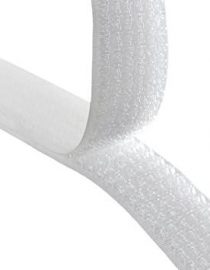 CIERRE MAGICO ROLLO VELCRO 3/4" 20MM YARDA BLANCO