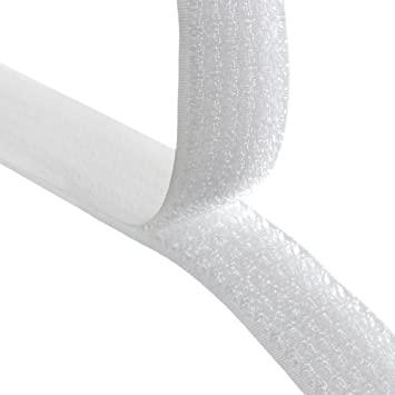 CIERRE MAGICO ROLLO VELCRO 1-1/2" 38MM YARDA BLANCO 1 CIERRE MAGICO ROLLO VELCRO 1-1/2" 38MM YARDA BLANCO