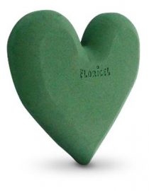 FLORICEL ESPUMA FLORAL FIGURAS CORAZON
