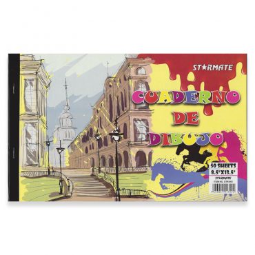 LIBRETA DE DIBUJO 50 HOJAS STR-3405