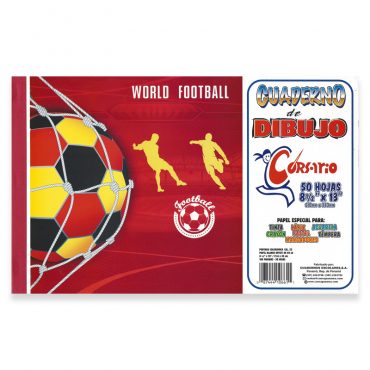 LIBRETA DE DIBUJO 50 HOJAS CORSARIO