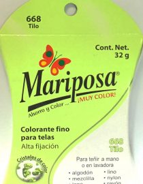 MARIPOSA CRISTALES FLOR DE TILO 668
